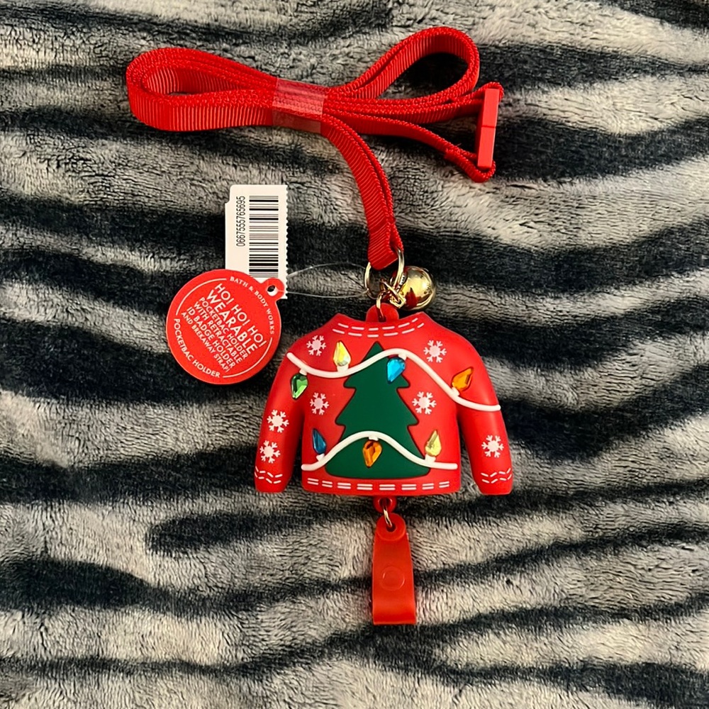 Bath & Body Works Ugly Sweater PocketBac Holder